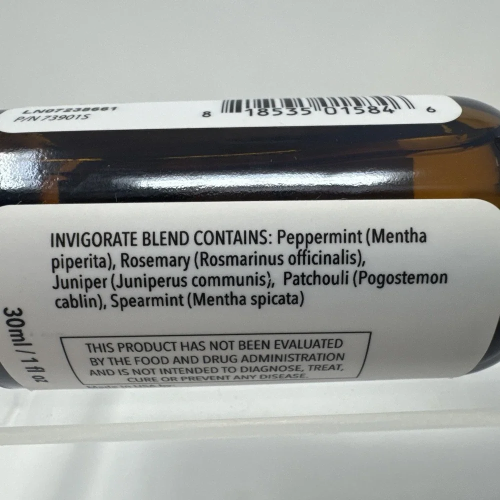 2 RareESSENCE Aromatherapy Invigorate 100% Pure Essential Oil Blend 30ml 1 Fl Oz